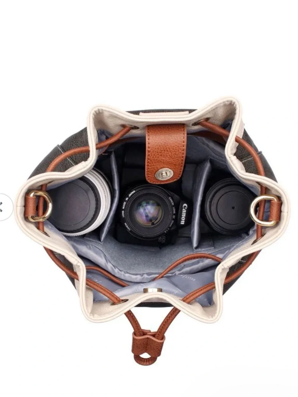 Kelly Moore Austin Bone Camera Travel Bag enough for + study+ travel + baby gear